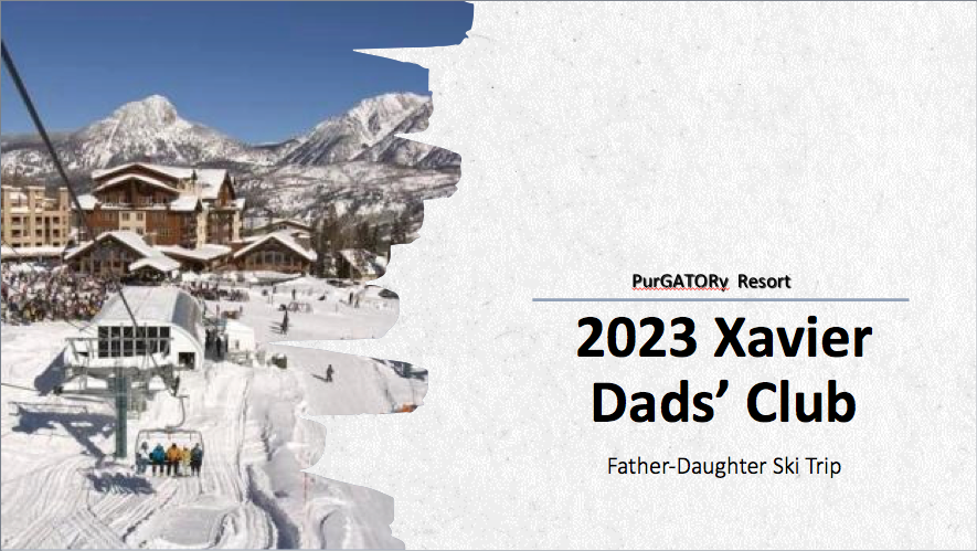 Father/Daughter Ski Trip